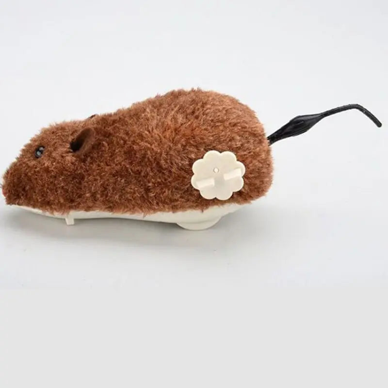 1Pc Funny Lifelike Plush Running Mouse .