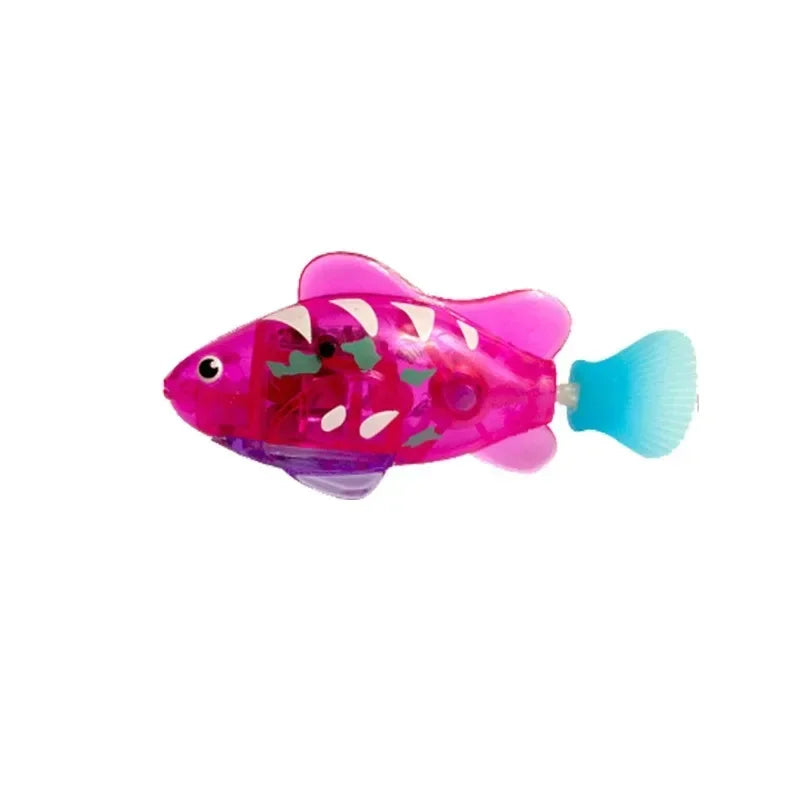 Cat Toy LED Inductive Swimming Robot Fish Toys.