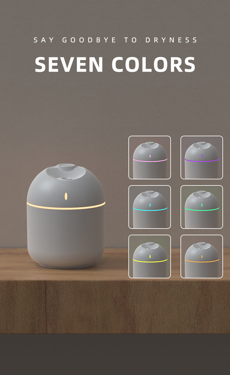 270ML Air Humidifier Cool Mist Aroma Diffuser .