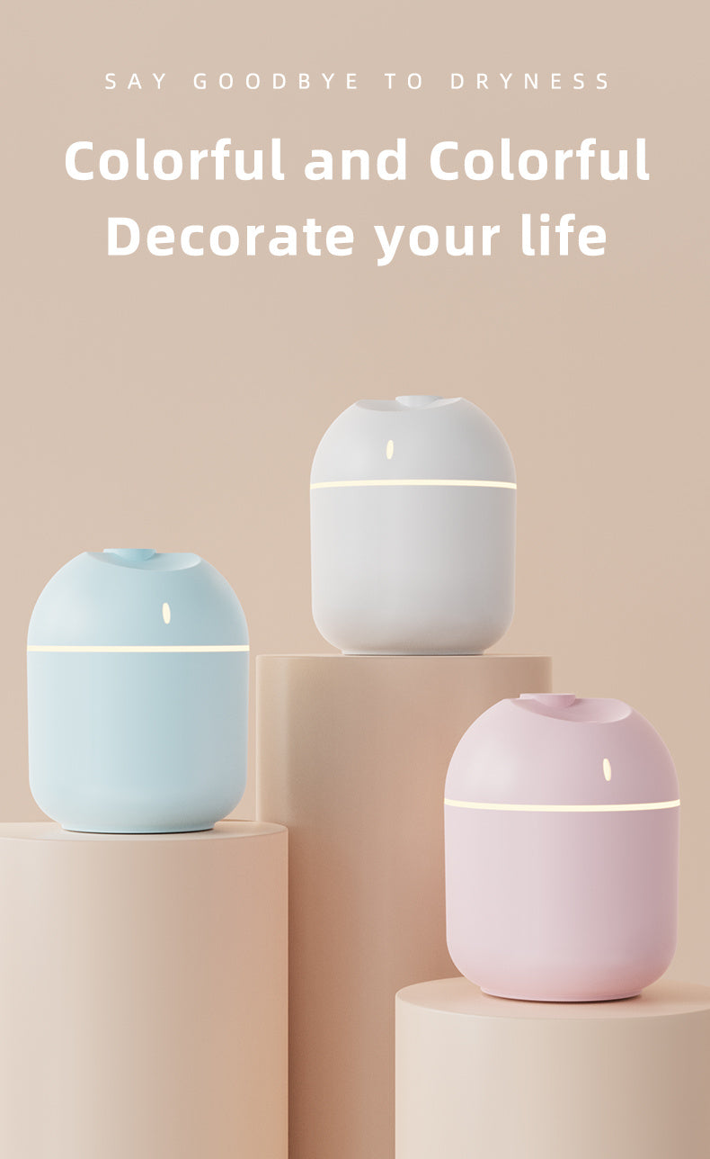 270ML Air Humidifier Cool Mist Aroma Diffuser .