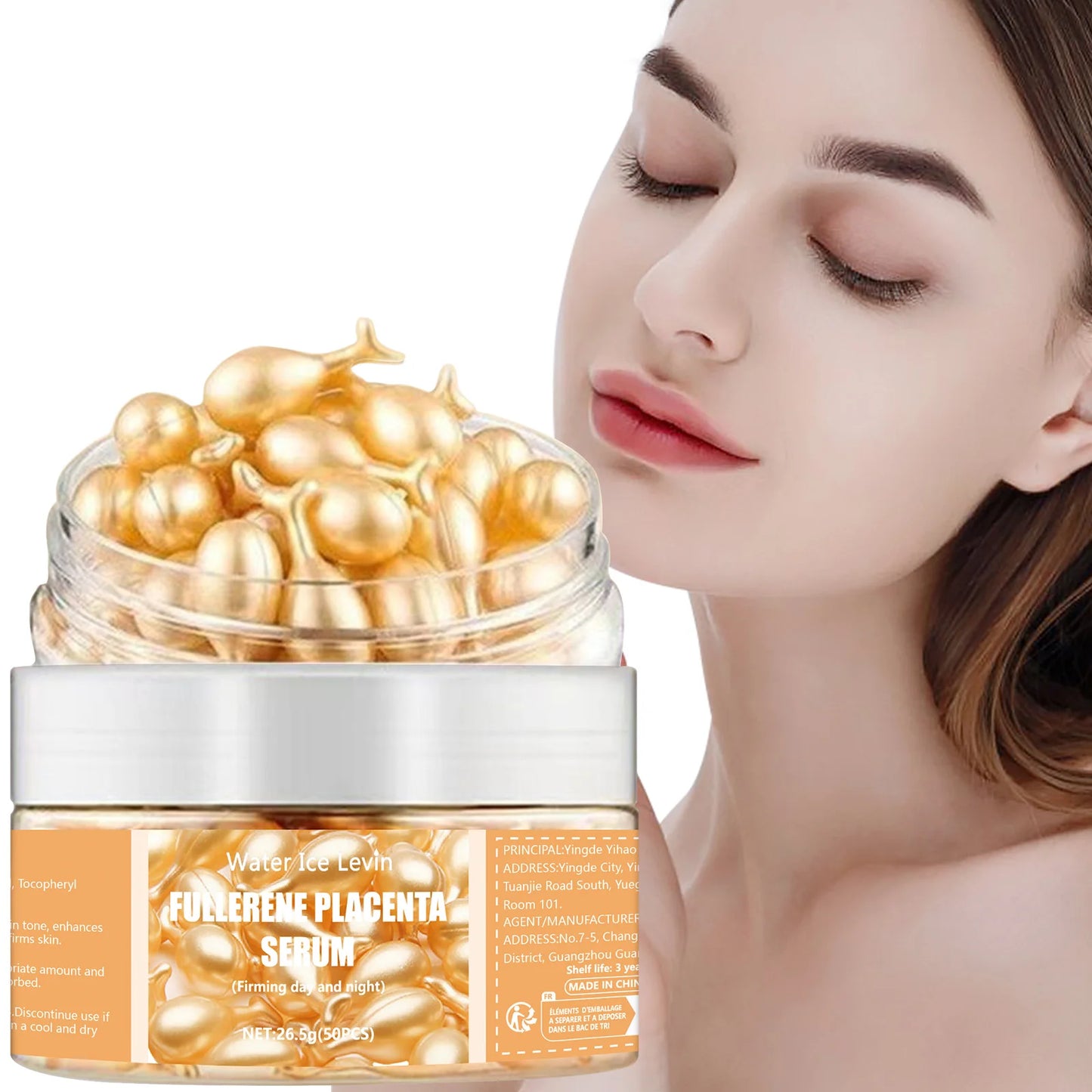 Collagen Face Care Capsules anti Acne and spots  Serum .
