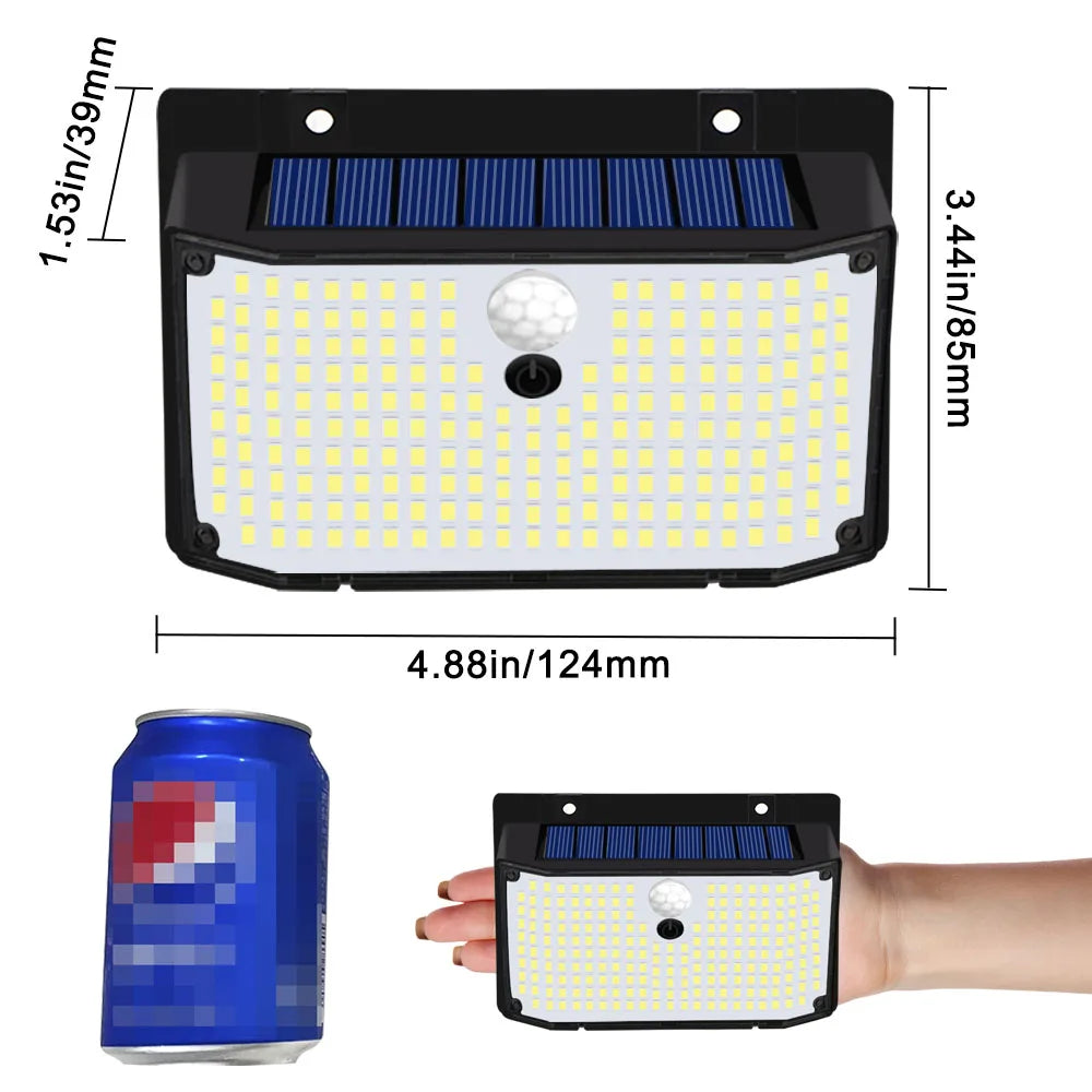 138 LED solar lamp outdoor