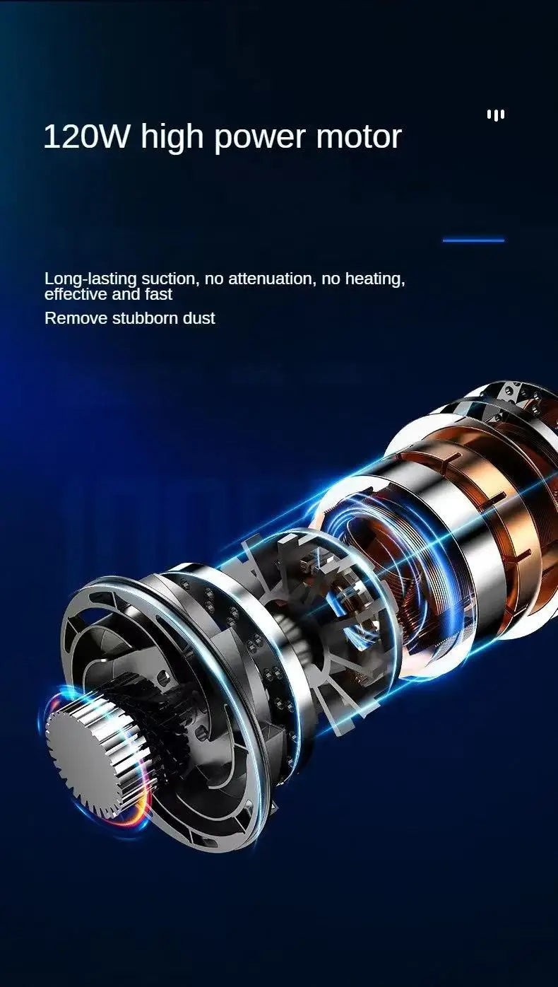 Handheld Home Vacuum Cleaner Rechargeable.