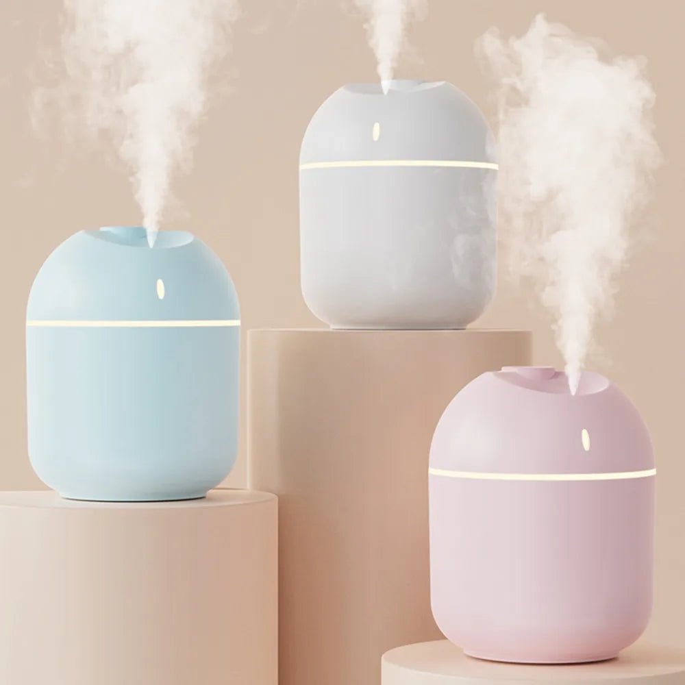 270ML Air Humidifier Cool Mist Aroma Diffuser .