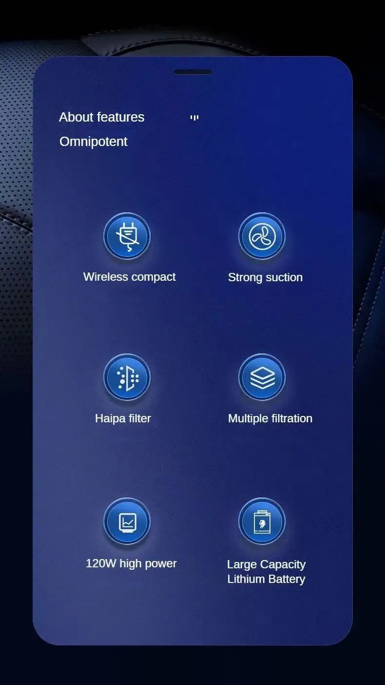 Handheld Home Vacuum Cleaner Rechargeable.