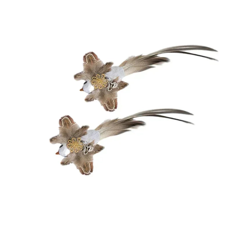 Simulation Bird Cat Toys Funny Interactive .