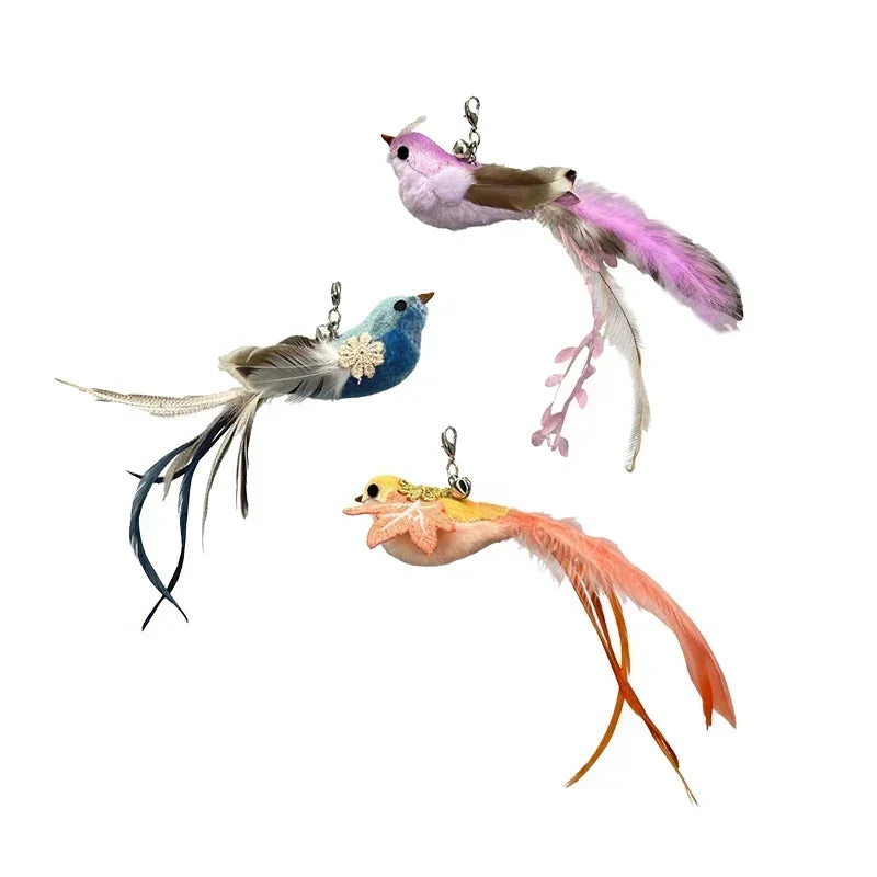 Simulation Bird Cat Toys Funny Interactive .