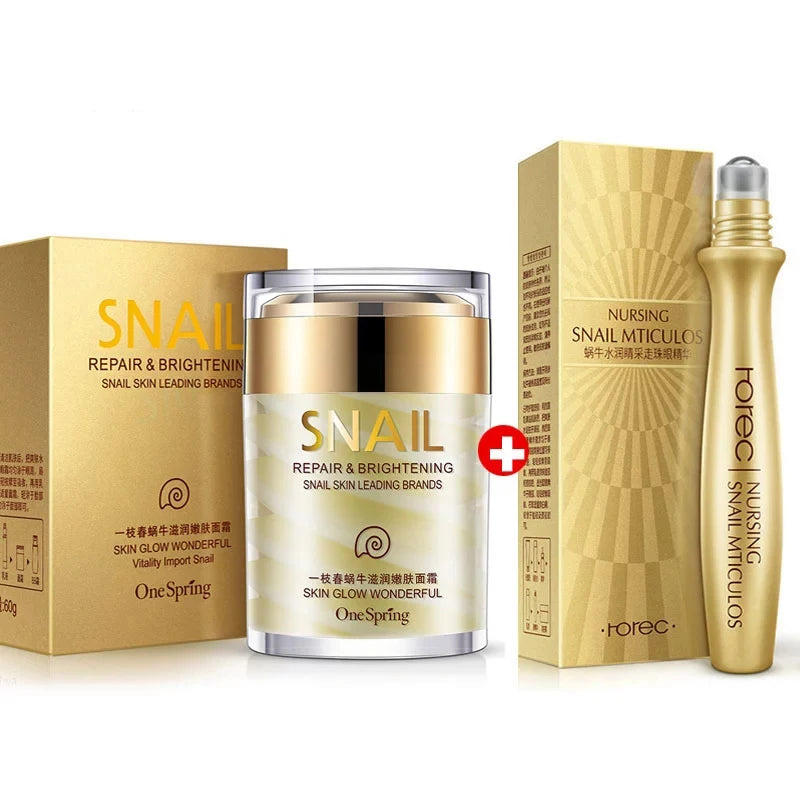 Snail  Collagen Skincare Cream  Eye Serum