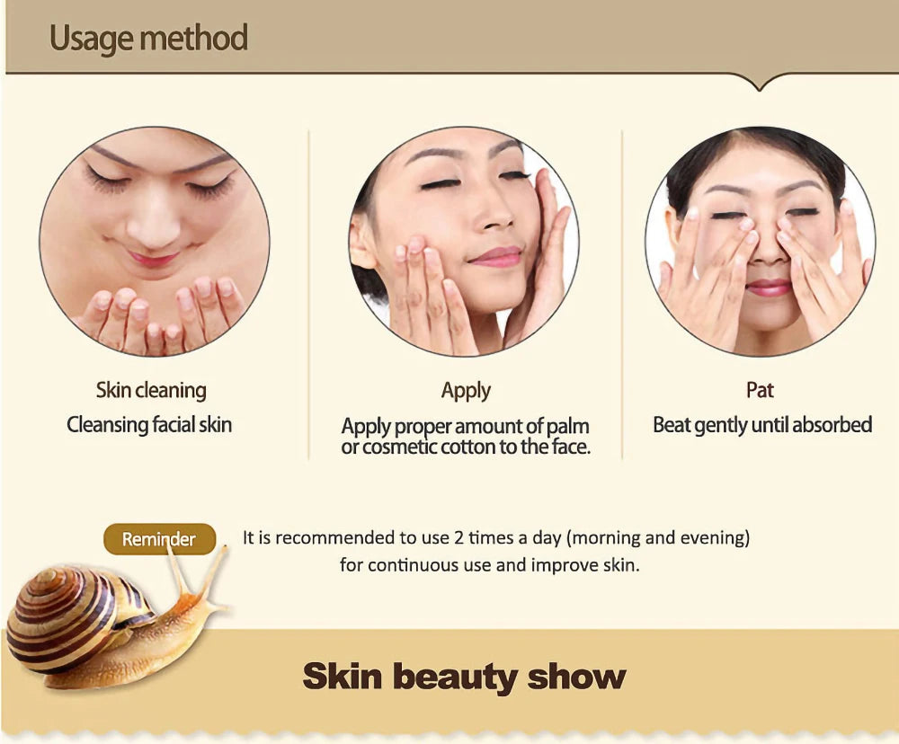 Skincare Snail Collagen Anti Aging Cream  .