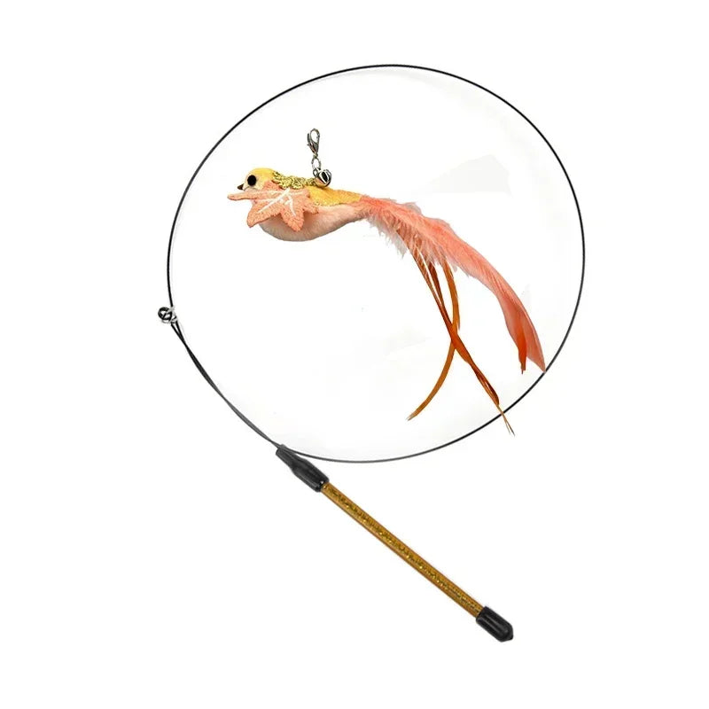 Simulation Bird Cat Toys Funny Interactive .