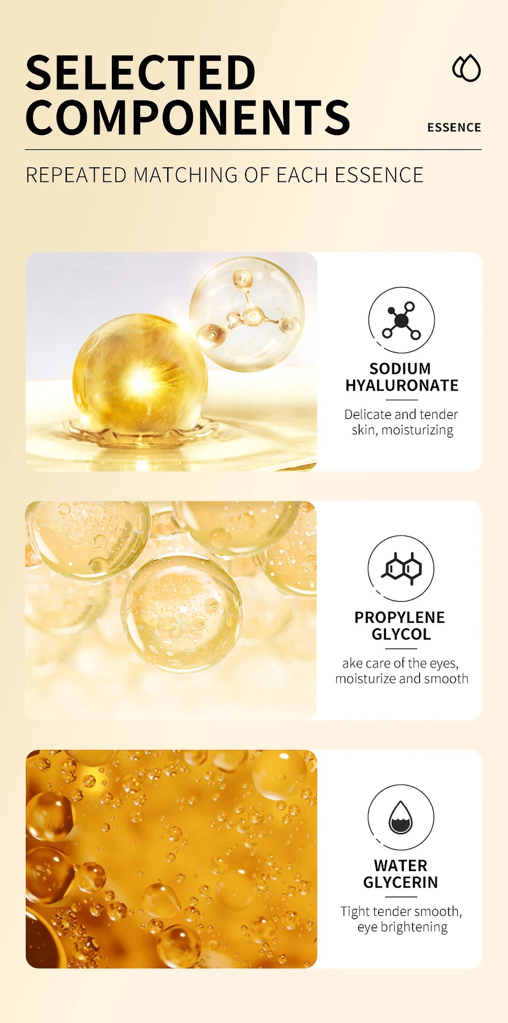 Snail  Collagen Skincare Cream  Eye Serum