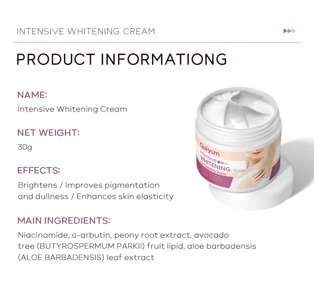 Whitening Cream For Dark Skin .