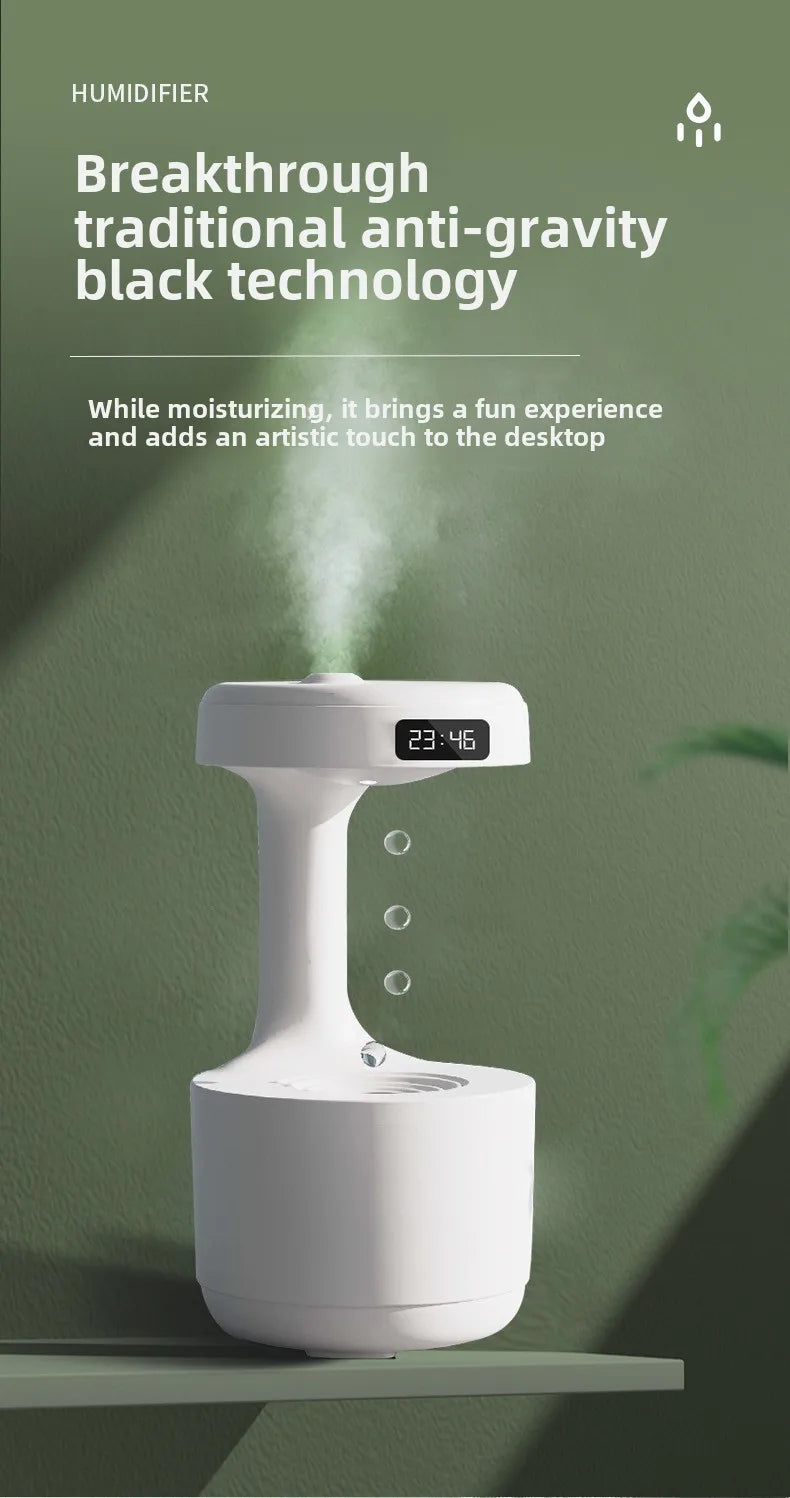 Anti-Gravity Humidifier New Ultrasonic Humidifier .