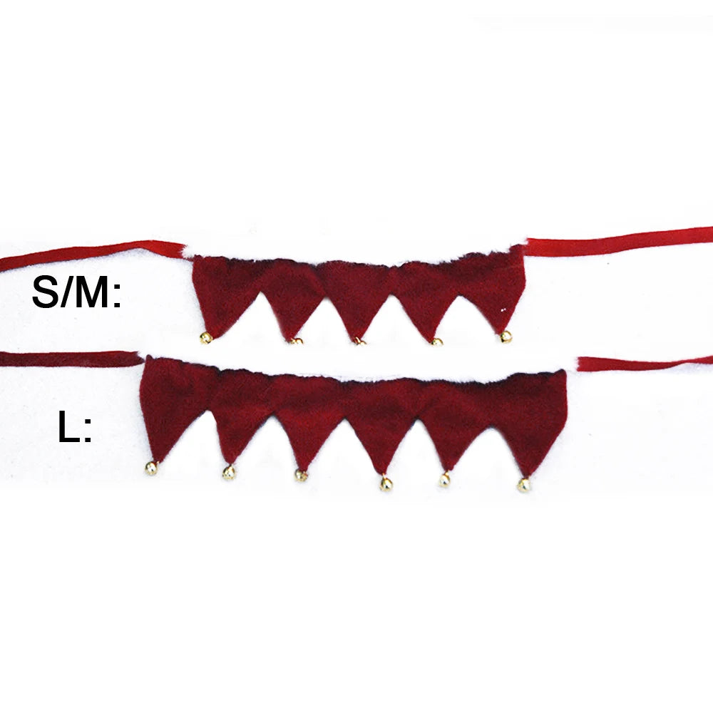 SantaPup™ Festive Jingle Bell Dog Bandana