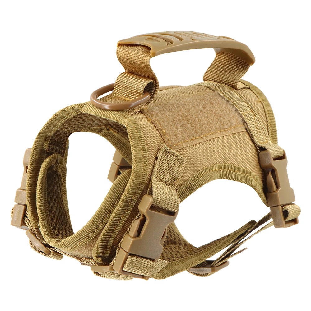 Tactical Puppy Harness Leash For Small Dogs &Cats .