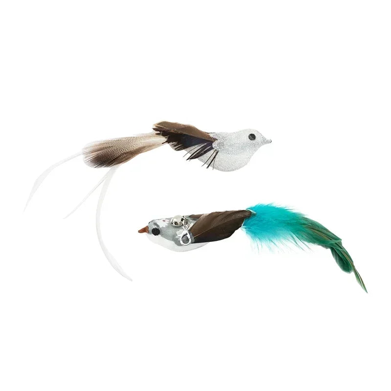 Simulation Bird Cat Toys Funny Interactive .