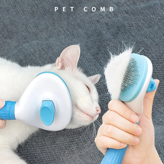 Groom Lux™ Self-Cleaning DE shedding Comb