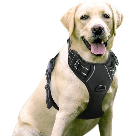 Pet Dog Harness Reflective Adjustable.