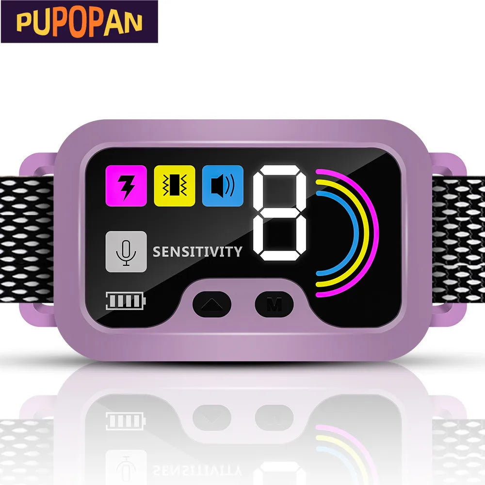 Smart Dog Training Collar for Large Dogs - 3 training modes