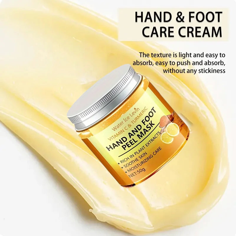 Vitamin C Turmeric Hand and Foot peel mask  .