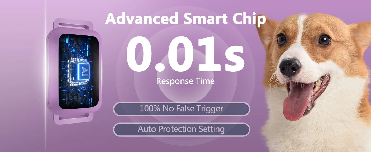 Smart Dog Training Collar for Large Dogs - 3 training modes