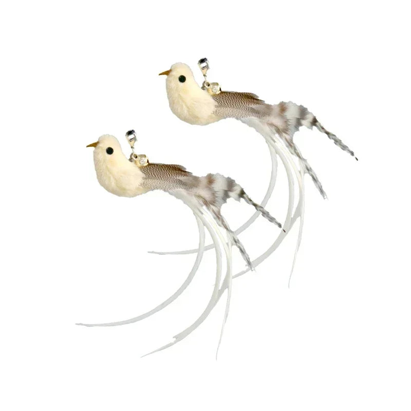 Simulation Bird Cat Toys Funny Interactive .