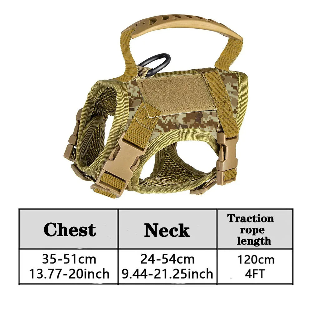 Tactical Cat & Dog Harness Leash For Working