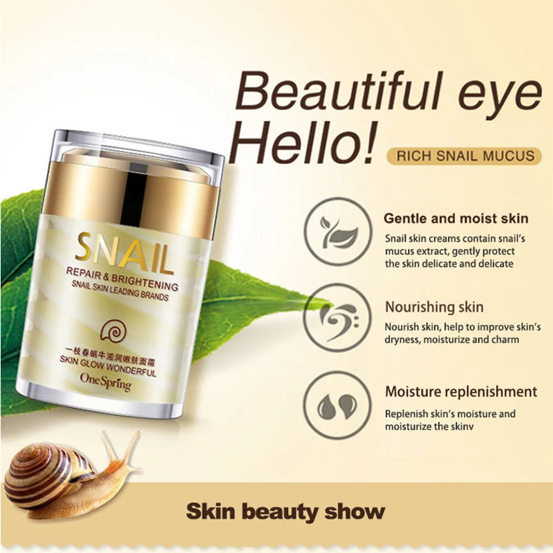 Snail  Collagen Skincare Cream  Eye Serum