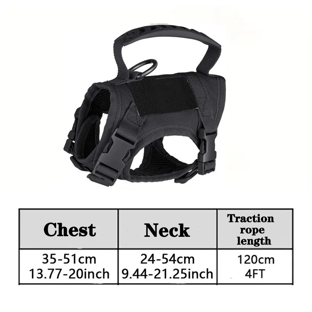 Tactical Cat & Dog Harness Leash For Working