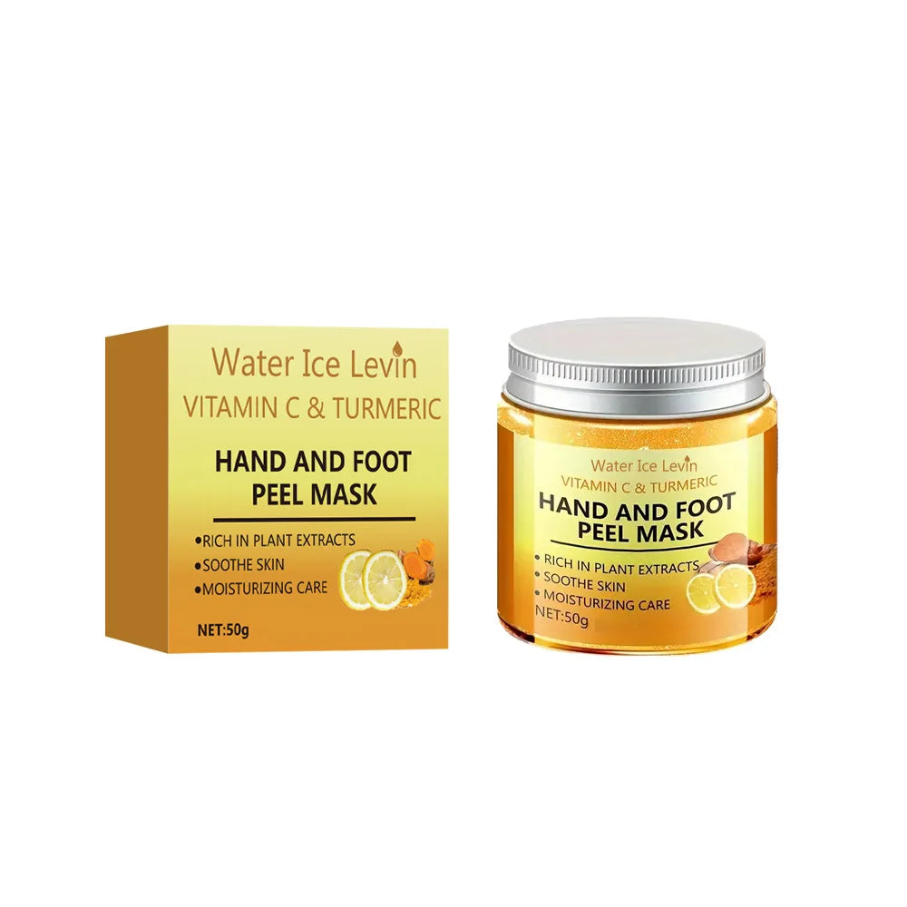 Vitamin C Turmeric Hand and Foot peel mask  .