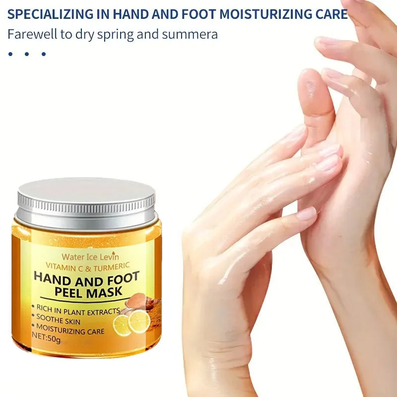 Vitamin C Turmeric Hand and Foot peel mask  .