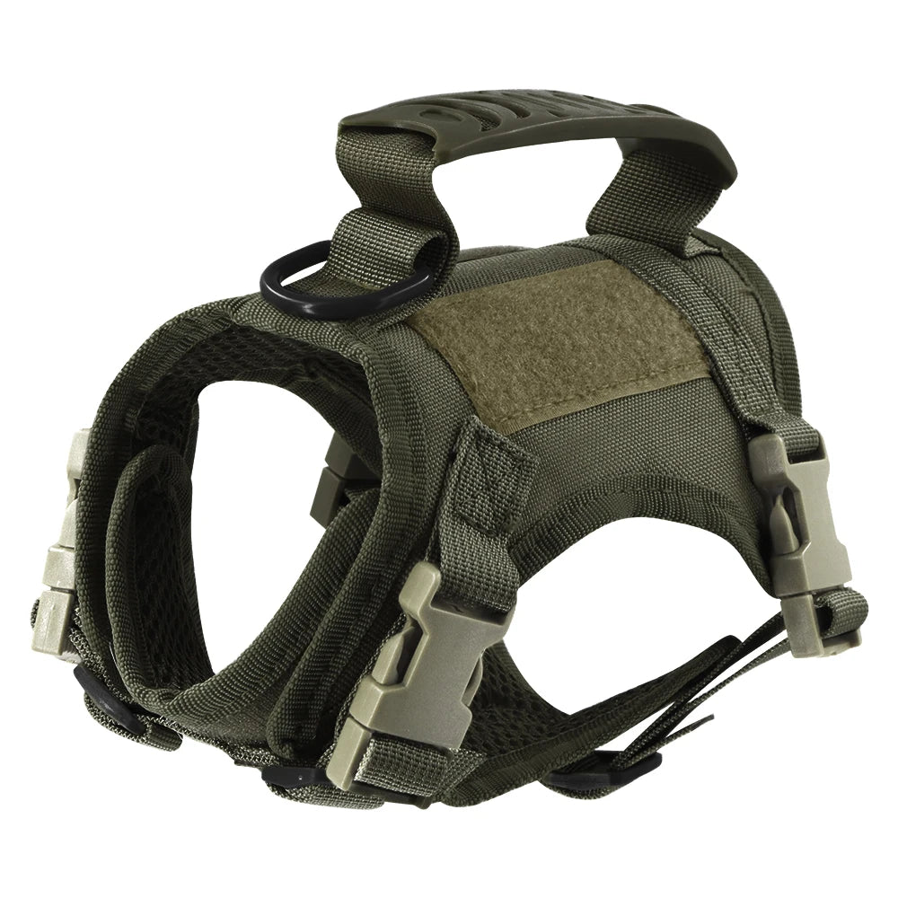 Tactical Puppy Harness Leash For Small Dogs .