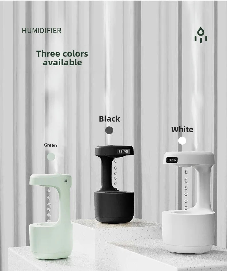 Anti-Gravity Humidifier New Ultrasonic Humidifier .